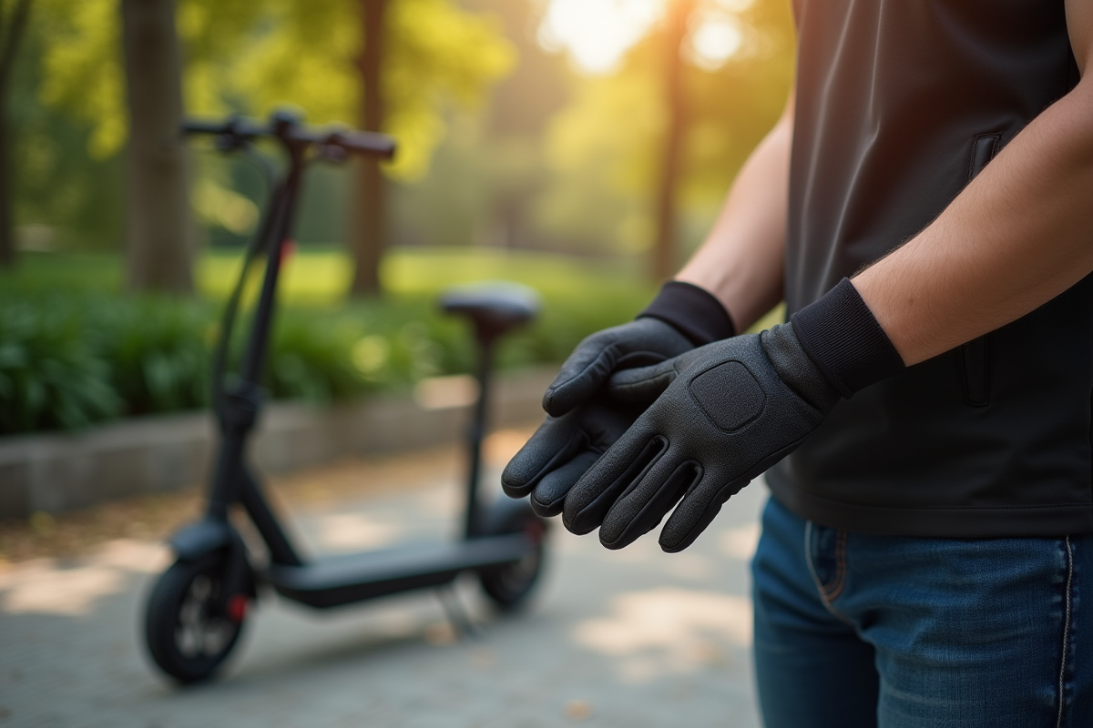 gants trottinette