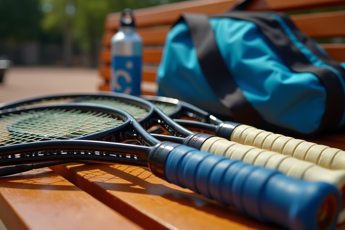main de tennis